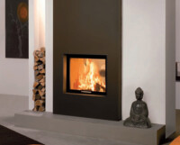 Fireplace with water jacket Varia 1Vh H20 - 4S