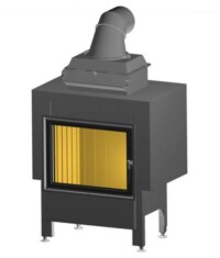 Fireplace with water jacket Varia 1V H2O xxl - 4S