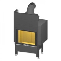 Fireplace with water jacket Spartherm Varia 1Vh H20 XXL-4S