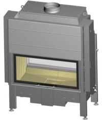 Spartherm Fireplace with water jacket Spartherm