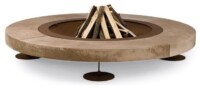 Yard Fireplace AK 47 Rondo