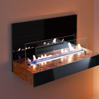 Bio Fireplace Quadra Wall