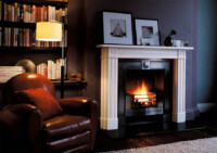 Fireplace Facade Regency Bullseye