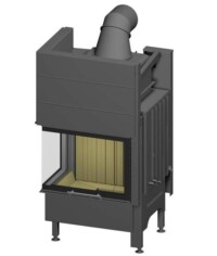 Fireplace with water jacket Spartherm Varia 2LH H20-4S