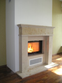 Fireplace facade