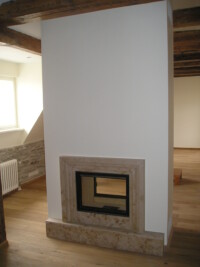 Fireplace facade