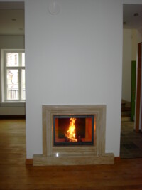 Fireplace facade