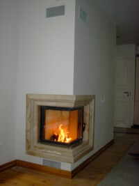 Fireplace facade