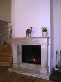 Fireplace facade