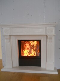 Fireplace facade