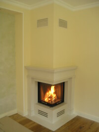Fireplace facade