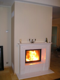 Fireplace facade