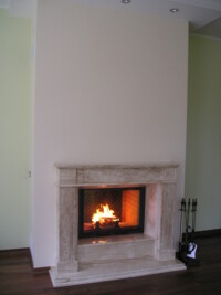 Fireplace facade