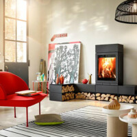 Ready-made Fireplace SKANTHERM Elements 603 Front