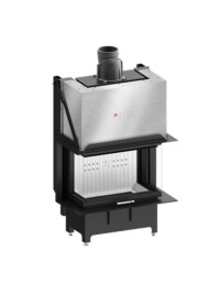 Fireplace core Hitze tri80x35x53