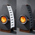 Prefabricated fireplace Austroflamm Bobby pilt 4