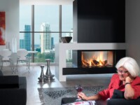 Fireplace insert Kalfire W105/T