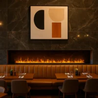 Steam fireplace A-fire 100cm