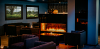 Steam fireplace A-Fire 150cm