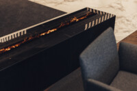 Steam fireplace A-fire 100cm